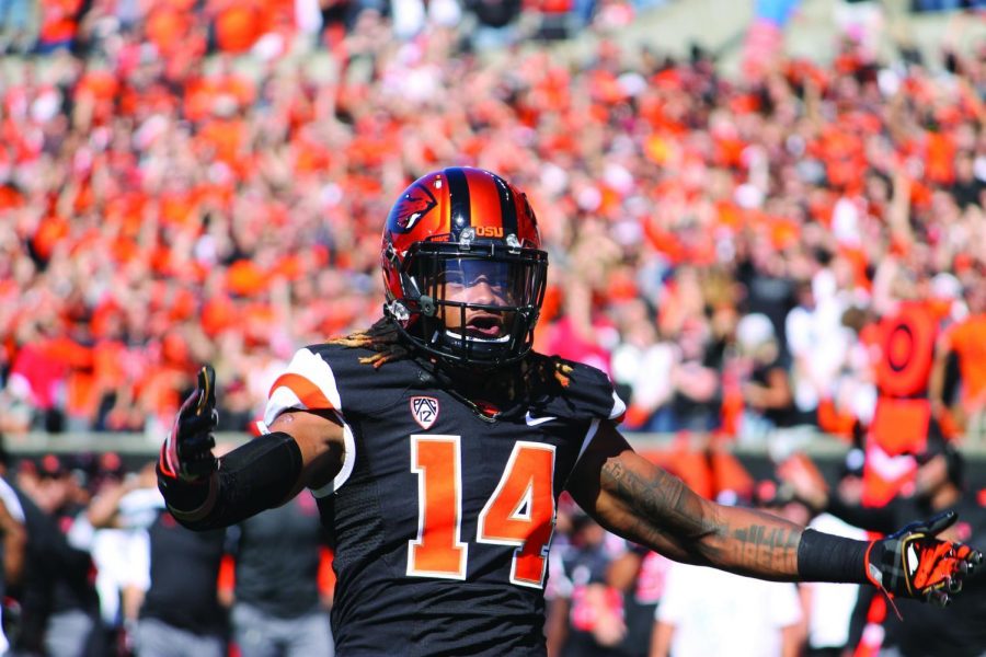 Treston Decoud makes his return this year for the Beavers after suffering a major concussion last season.