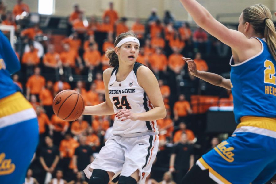 Senior guard Sydney Wiese is a vital part of the Beavers strategy.