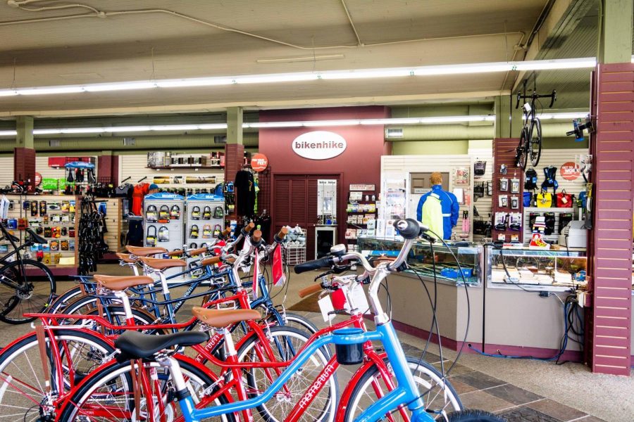 Bike n Hike is a local bike shop in downtown Corvallis. 