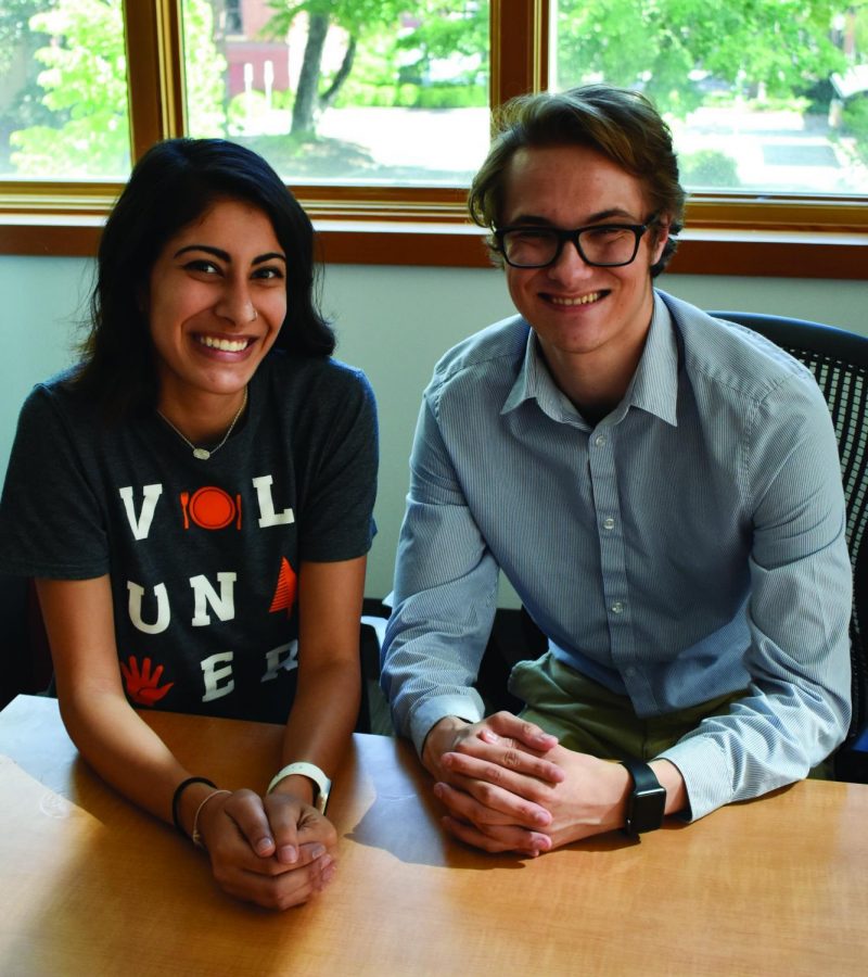 Former ASOSU Vice President Radhika Shah and current President Simon Brundage began their positions on June 1, 2017. Shah's last day of work was Feb. 16, 2018, when she resigned feeling unsupported in her position.