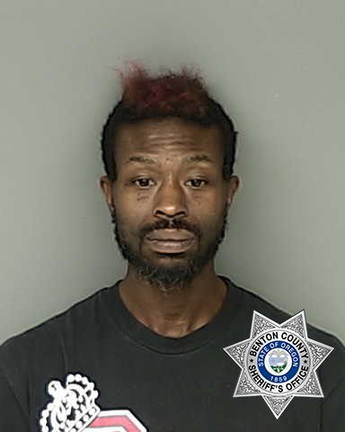 The mugshot of Steven Lance Thompson, a suspect arrested this morning in connection to yesterday's armed robbery.
