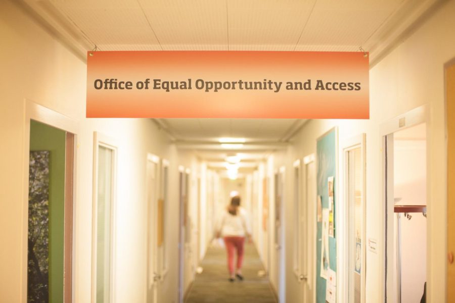Located in Snell Hall, the Office of Equal Opportunity and Access handles reports of sexual misconduct. 