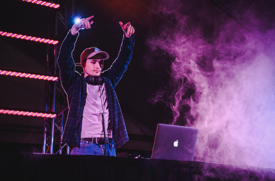 GRIM performs for his second year in a row at the Battle of the DJs after winning in the fall of 2016.