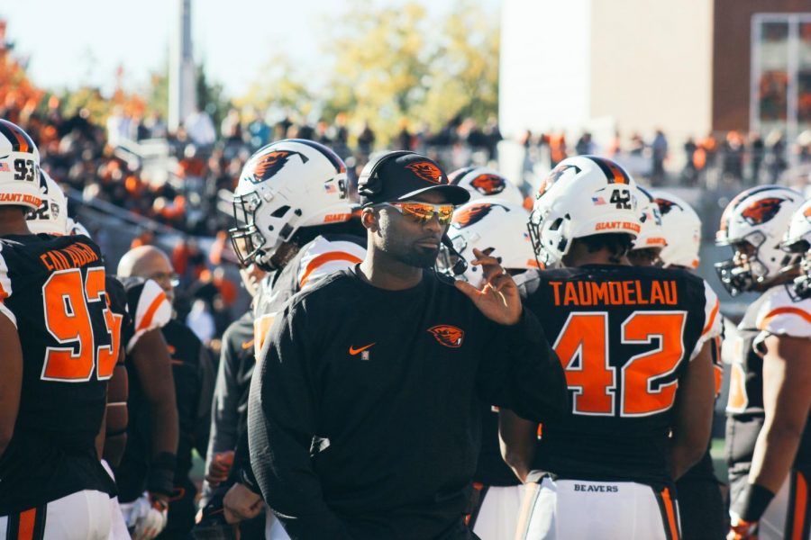 Interim+Head+Coach+Cory+Hall+in+his+first+game+at+the+reigns+of+the+OSU+football+team.%C2%A0