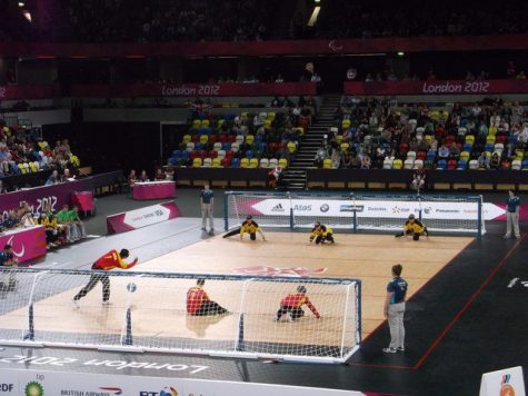 Goalball is played with three players on the pitch at one time, with the players attempting to throw the ball into the opponents net. Goalball has been  a Paralympic sport since the 1976  Summer Games in Toronto.