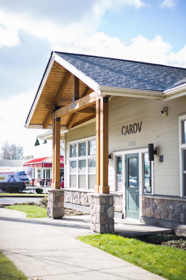 A file photo of the CARDV building from
February 2018, located at 2208 SW 3rd St. in Corvallis, Ore. CARDV, which seeks to help those affected by sexual and domestic vio- lence, is having a 5K to raise awareness about sexual and doemstic violence and to raise funds to continue providing services.