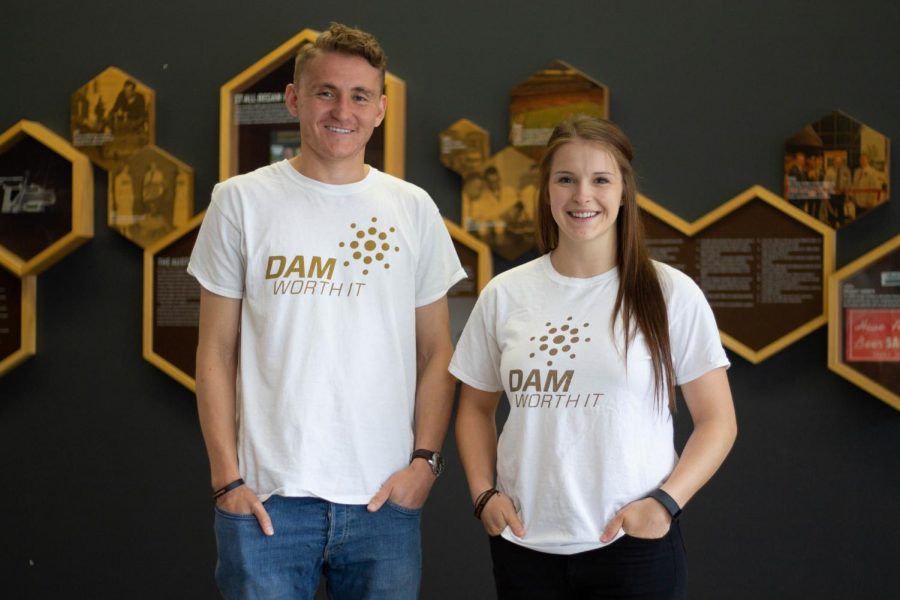 Nathan Braaten and Taylor Ricci, both student-athletes, founded the Dam Worth It Campaign out of a desire to help instigate change around the topics of mental health and suicide.