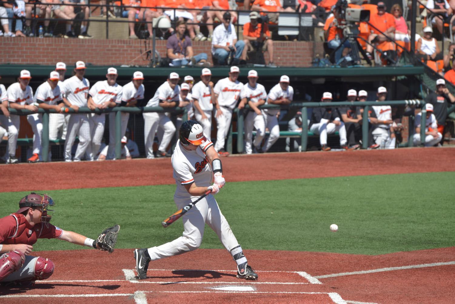 Swing change has Steven Kwan at forefront of Oregon State baseball