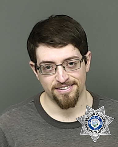 Andrew+Oswalt%2C+an+Oregon+State+University+Ph.D.+candidate%2C+was+booked+into+the+Benton+County+Jail+today+after+being+sentenced+to+a+total+of+40+days+incarceration+for+a+hate+crime+and+associated+criminal+mischief.