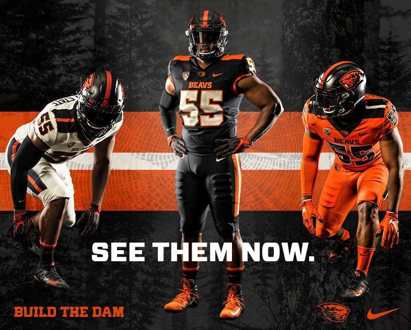 Oregon State Footballs new uniforms were released on Saturday, April 20, and will be debuted when the Beavers take on Oklahoma State on Friday, Aug. 30.