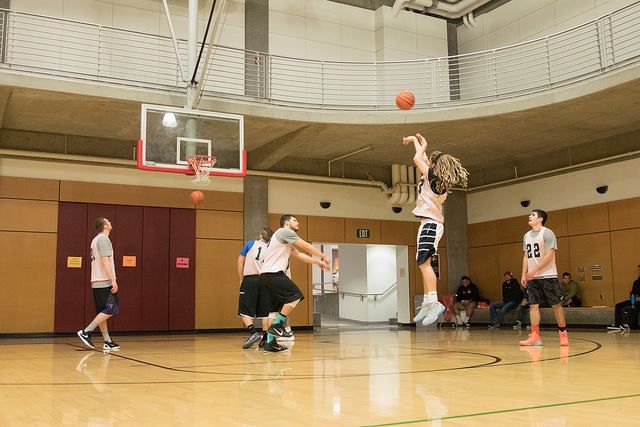 OSU Rec Sports offers men's, women's, and co-ed basketball leagues during winter term. 