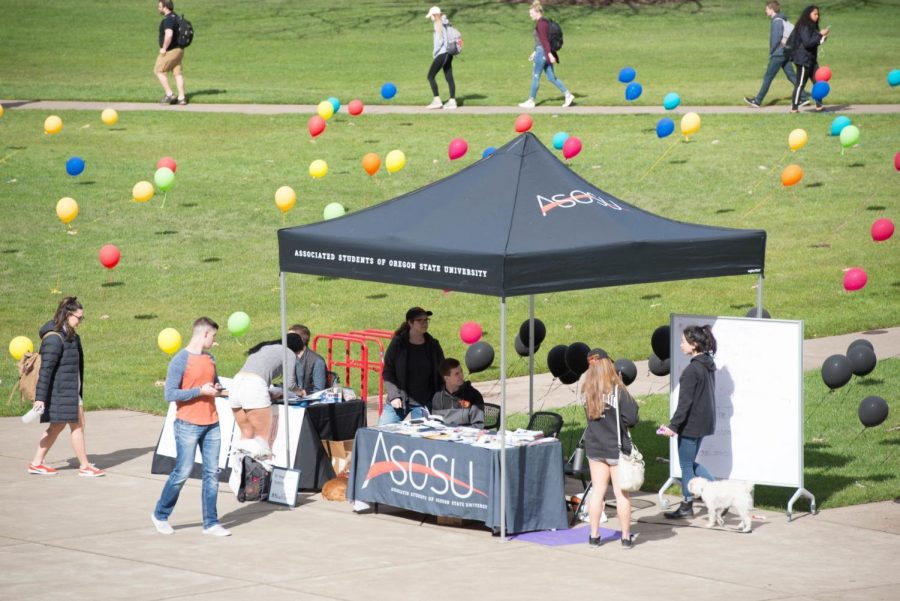 Back in 2018, the Associated Students of Oregon State University used balloons to draw attention to the issue of school shootings. 