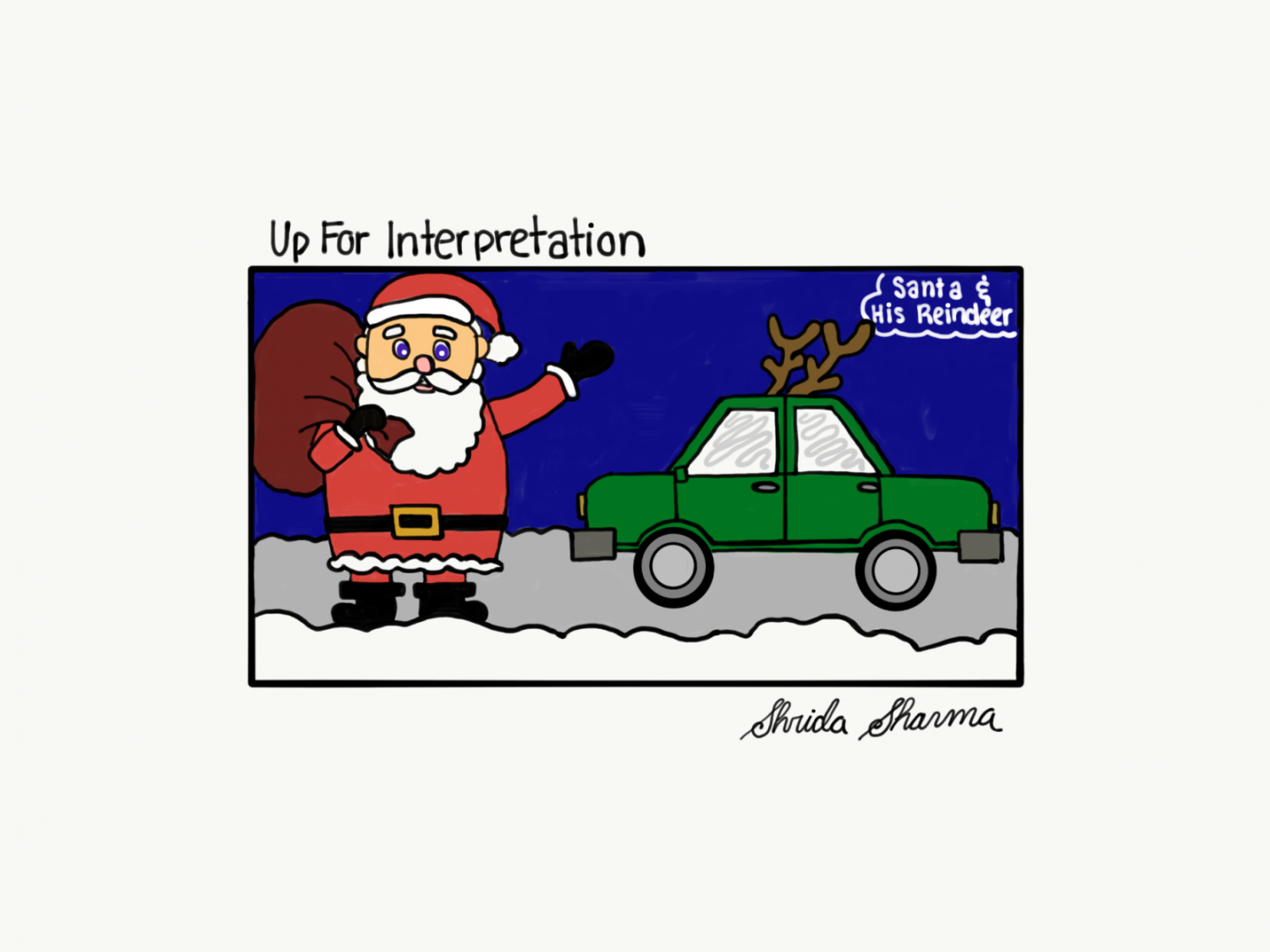 Up For Interpretation: Modern Santa