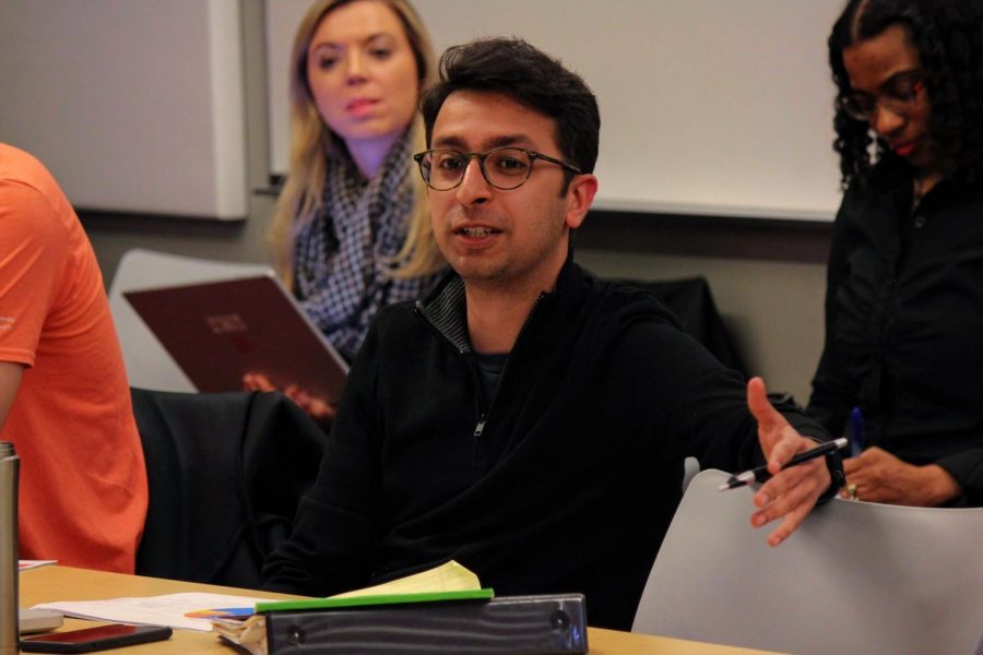 Student Fee Committee Chair Safi Ahmad, attended the mediation on Feb. 3 as a member of the Mediation Committee. 