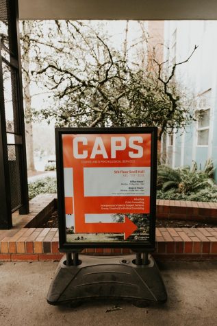 This photo was taken on March 14, 2020. Counseling and Psychological Services provides mental health counseling to students, and consultation, outreach and education to all OSU community members. CAPS is located on the fifth floor of Snell Hall, though all CAPS services are currently being offered remotely due to the COVID-19 pandemic.