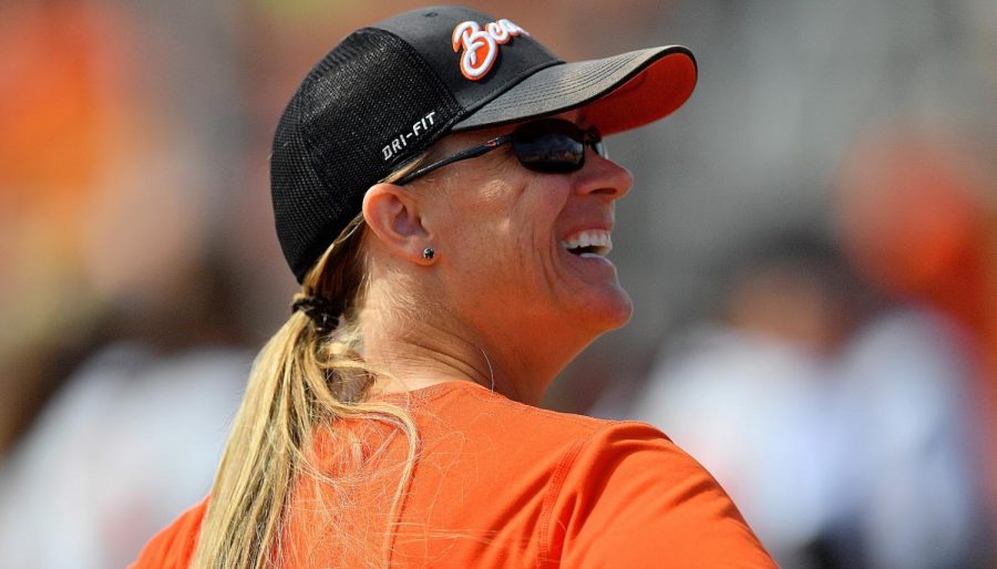 Oregon State Softball head coach Laura Berg is an Olympian champion who enjoys playing pranks, has bees and served as a Los Angeles police officer. Berg is in her eight season as head coach. 