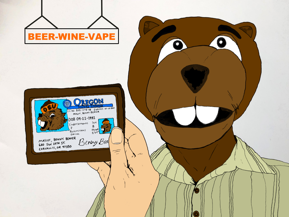 The Burnt Out Beaver: Bennys Fake ID