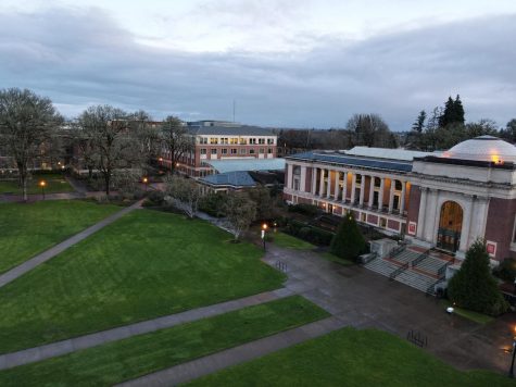 The Memorial Union building is located at the heart of Oregon State University’s Corvallis, Ore. campus.