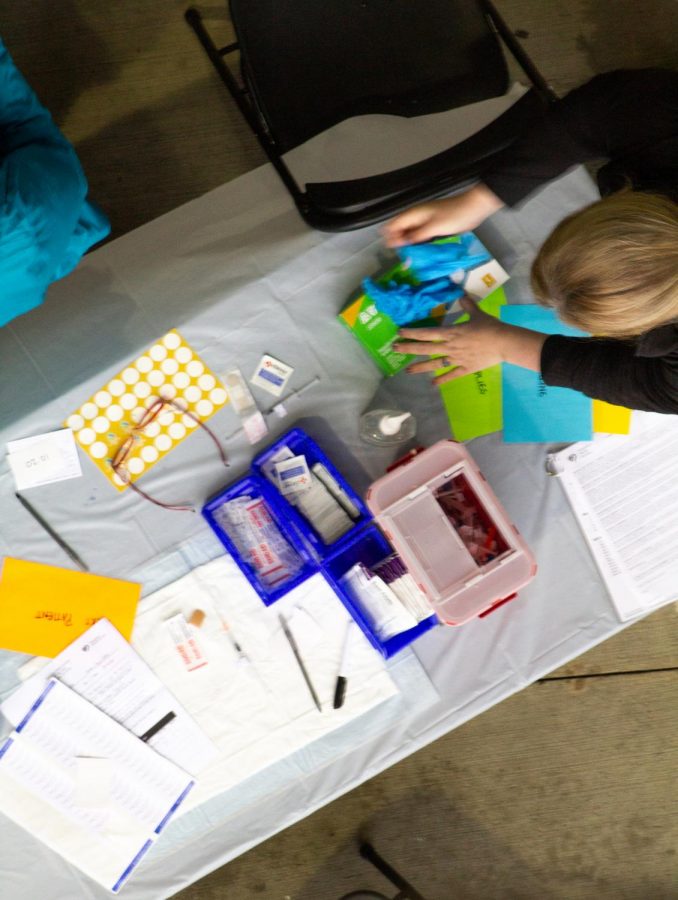 Reser Stadium held a vaccination site for thousands this last week. The process was quick and efficient to safely vaccinate as many as they could. 