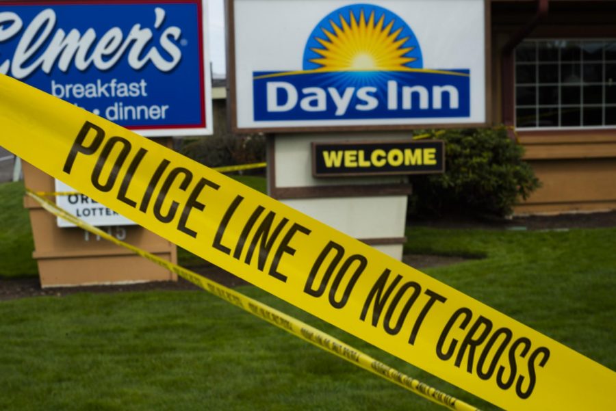 An unidentified Philomath man has died as a result of an officer involved shooting in the early morning hours on Saturday, April 3 at the Days Inn on 9th Street in Corvallis, Ore. An investigation is underway but as of now the suspect is said to have been acting aggressively and attempting to enter guest rooms.