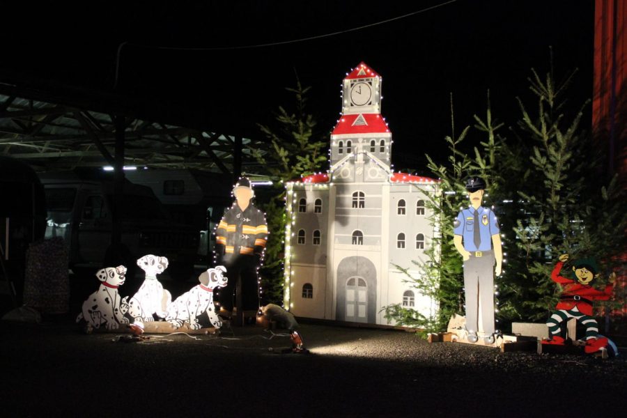 Another display at the Pastega Christmas Light Display. Community members can volunteer to help take down the light display starting on Jan. 1 via Sign Up Genius. 