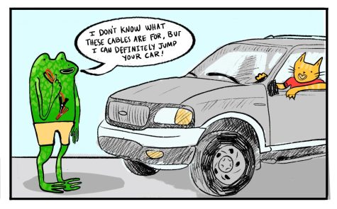 Frog World: Car Jump