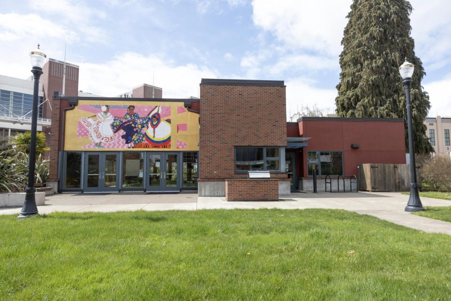 The Centro Cultural César Chávez photographed on April 4 on Oregon State University campus. Centro Cultural César Chávez and Community Engagement and Leadership is hosting a leadership development program in Woodburn, Ore. on April 15 and 16 focusing on Latinx leadership and activism.