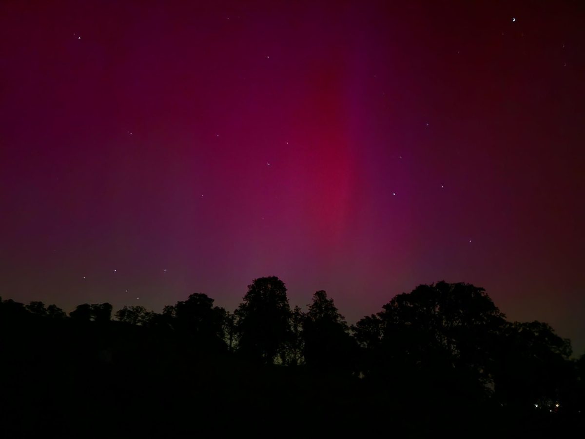 The northern lights, as seen from Corvallis on May 10.