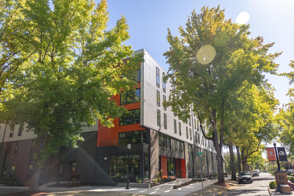 The Madison Ave. Apartments are seen on the intersection of Madison Ave. and 11th in Corvallis on Aug 28th, 2024.