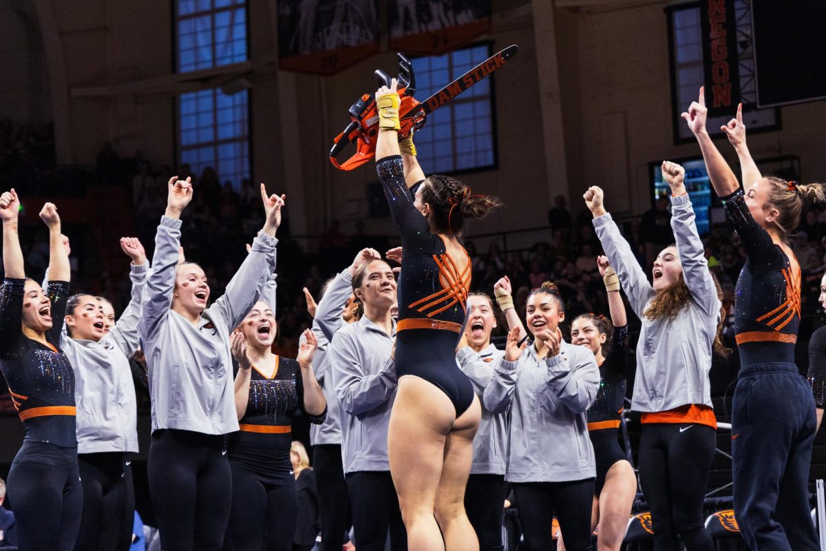 No. 9 Oregon State Beavers dominate No. 22 BYU at first home meet